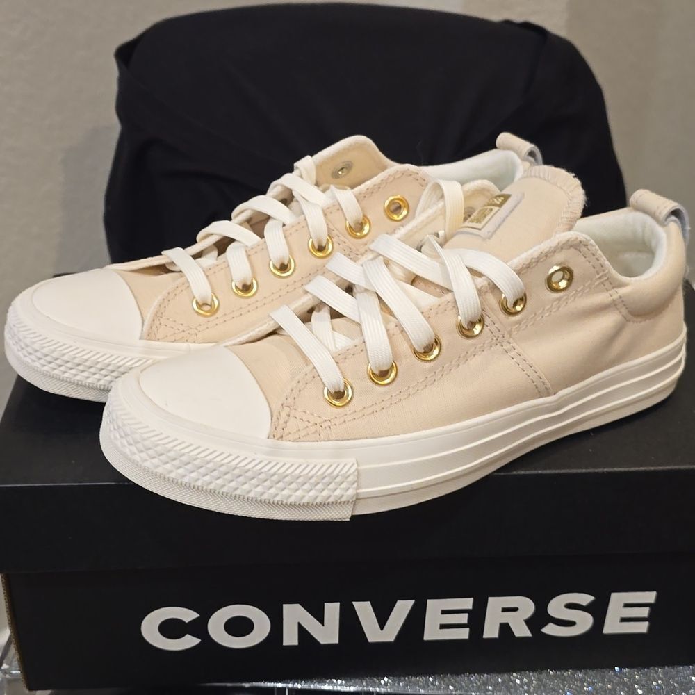 Converse Chuck‎ Taylor All Star Madison Sneakers- Off White - Picture 6 of 9